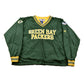 Vintage 1990s Champion Green Bay Packers Champion Pullover Windbreaker Men's Large