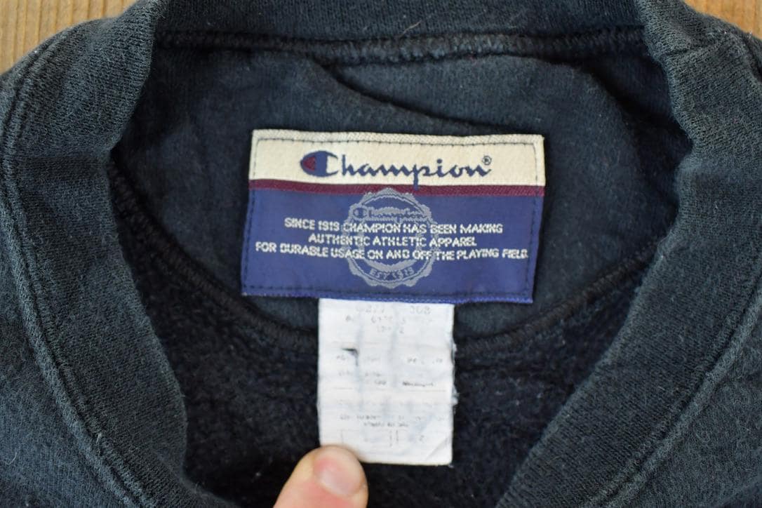 Vintage 1990s Champion Heavyweight Sweatshirt Men's M from propervintagecanada