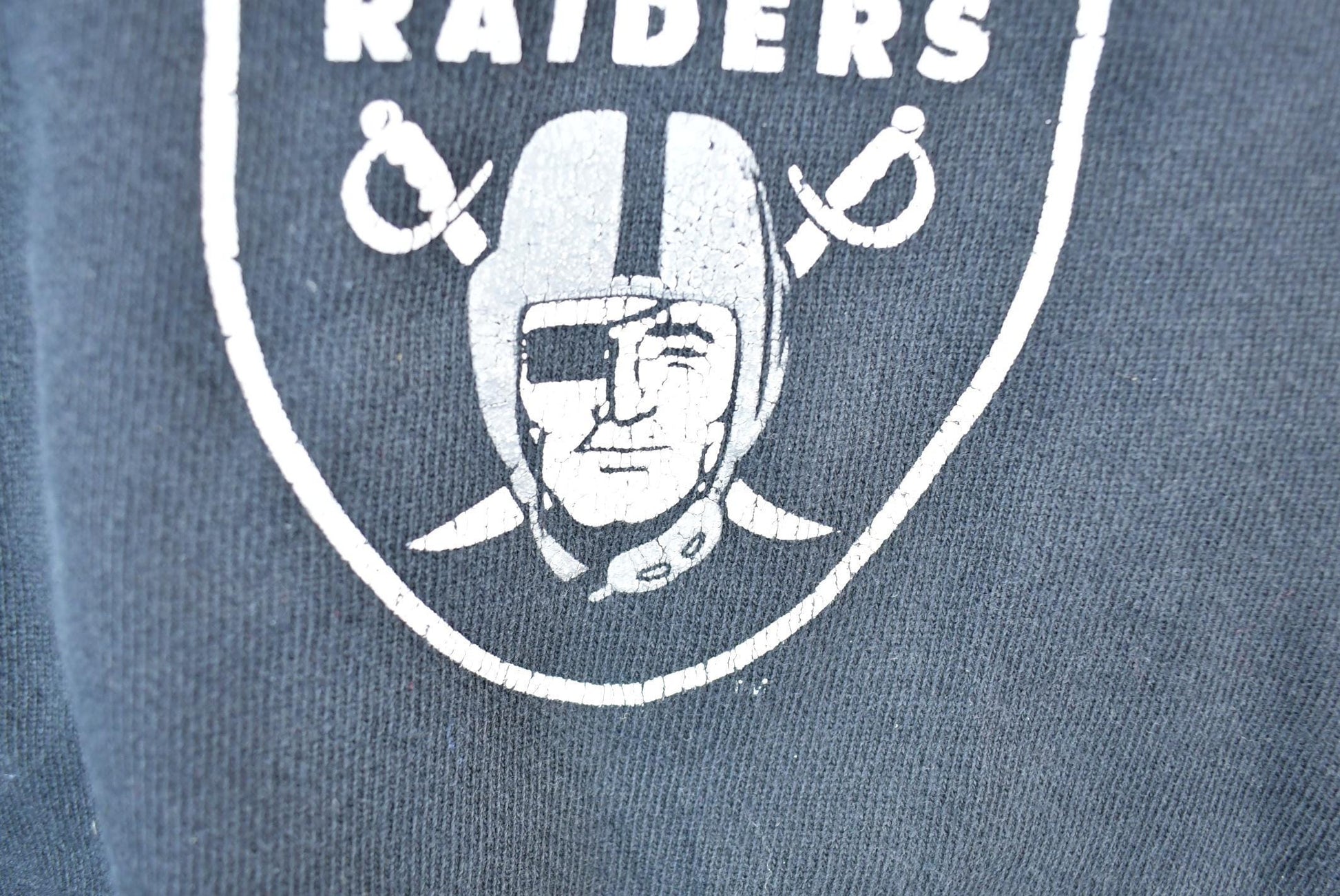 Vintage 1990s Champion Los Angeles Raiders NFL Crewneck Sweatshirt Men's XL from propervintagecanada