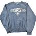 Vintage 1990s Champion Los Angeles Raiders NFL Crewneck Sweatshirt Men&