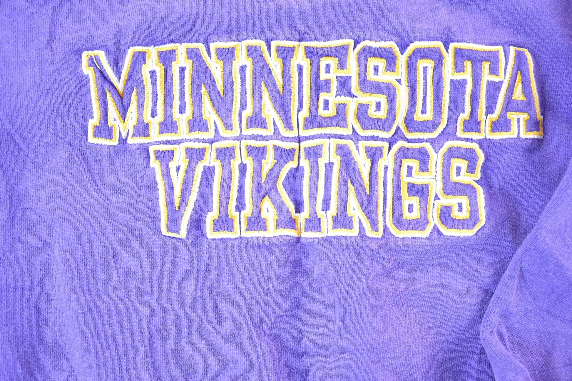 Vintage 1990s Champion Minnesota Vikings NFL Crewneck Sweatshirt Mens Medium from propervintagecanada