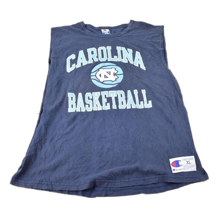 Vintage 1990s Champion North Carolina Basketball University Collegiate Graphic Tank Top Men's XL from propervintagecanada