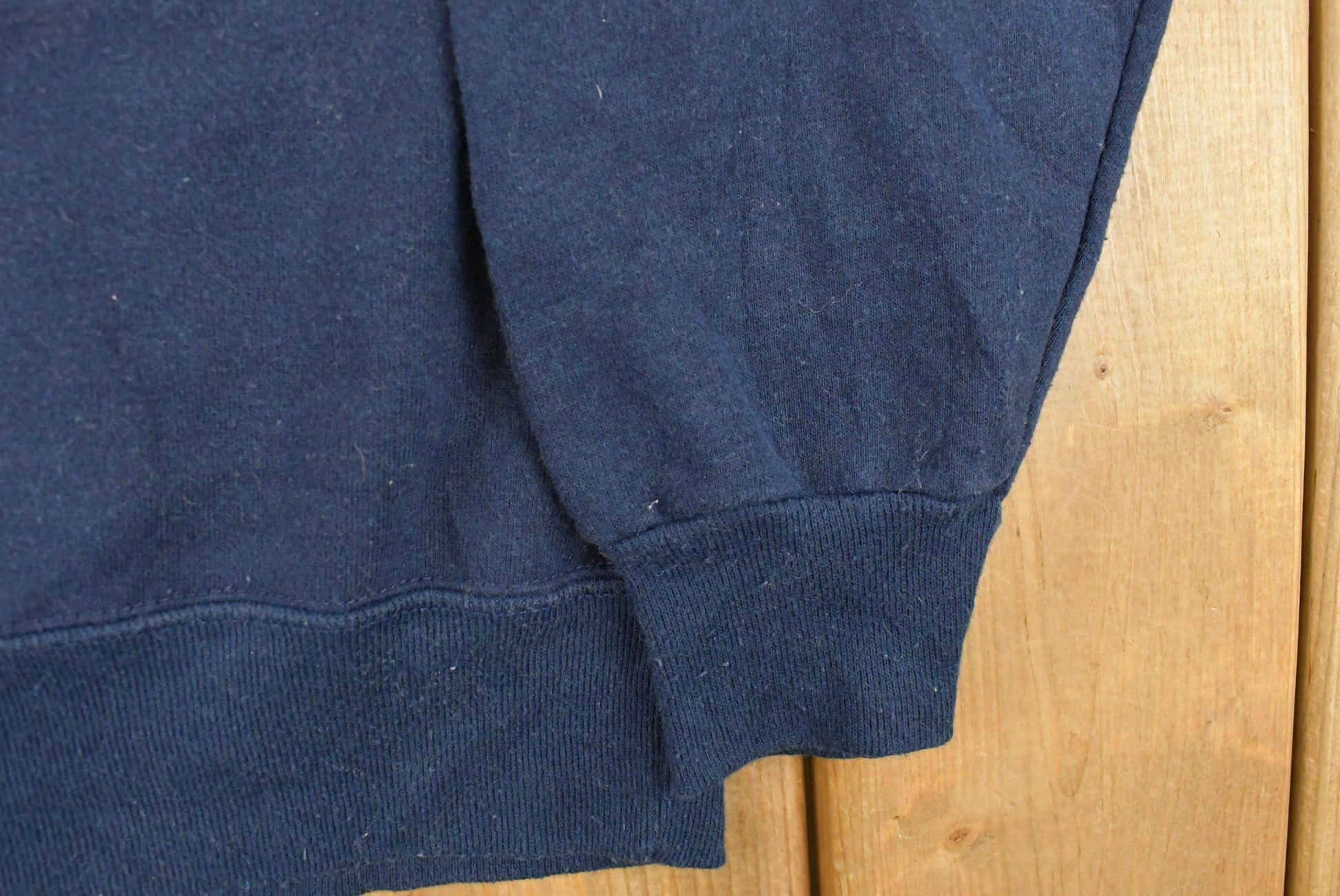 Vintage 1990s Champion Notre Dame University Collegiate Crewneck Sweatshirt Men's Medium from propervintagecanada