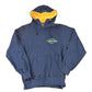 Vintage 1990s Champion Notre Dame University Quarter Zip Hoodie Sweater Men's M from propervintagecanada
