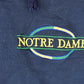 Vintage 1990s Champion Notre Dame University Quarter Zip Hoodie Sweater Men's M from propervintagecanada