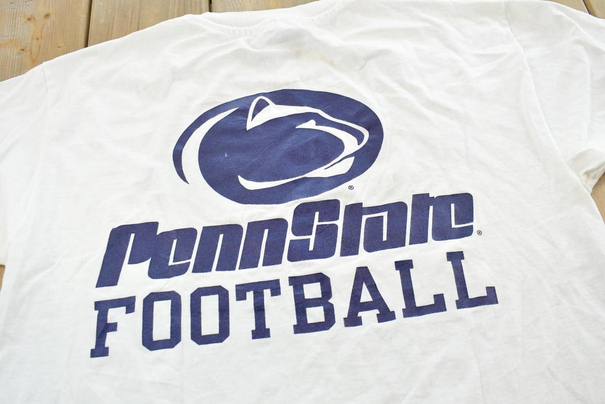 Vintage 1990s Champion Penn State Football Nittany Lions Collegiate T-Shirt Mens L from propervintagecanada