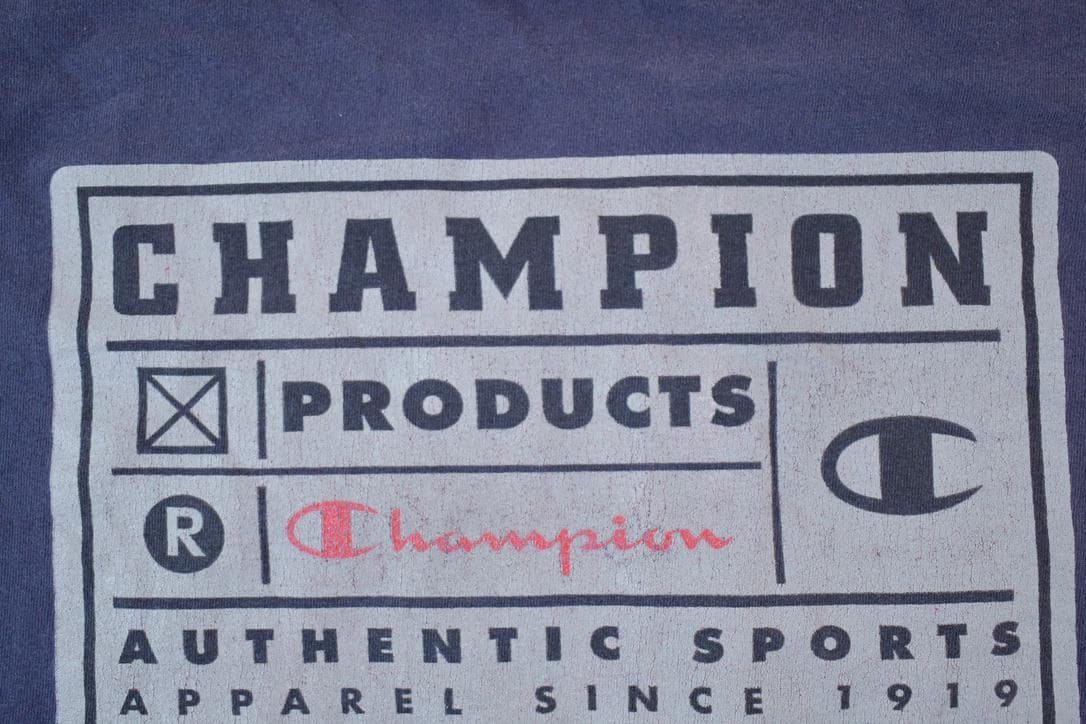 Vintage 1990s Champion Products Souvenir Single Stitch Graphic Print T-Shirt Men's 2XL