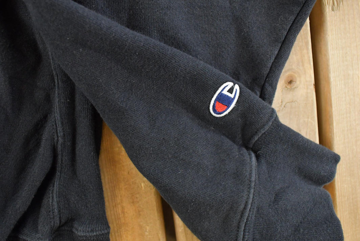 Vintage 1990s Champion Reverse Weave Asphalt of Duluth Hoodie Sweatshirt Men's 2XL from propervintagecanada