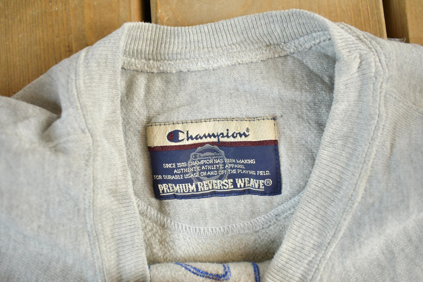 Vintage 1990s Champion Reverse Weave BK Alumni Collegiate Crewneck Men's Large from propervintagecanada