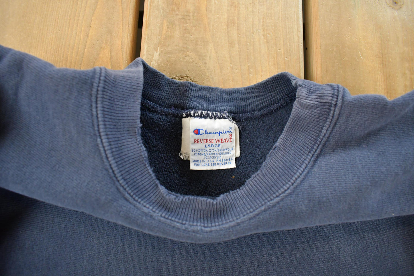 Vintage 1990s Champion Reverse Weave Blank Sweatshirt Men's Large / Vintage Champion / Vintage Pullover / Streetwear from propervintagecanada