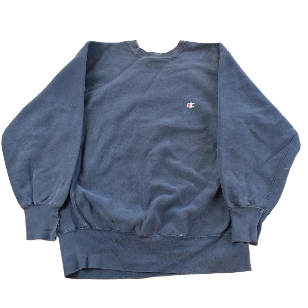 Vintage 1990s Champion Reverse Weave Blank Sweatshirt Men's Large / Vintage Champion / Vintage Pullover / Streetwear from propervintagecanada