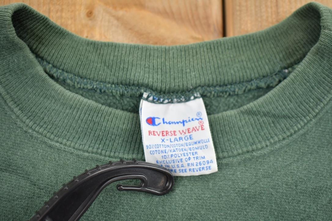Vintage 1990s Champion Reverse Weave Crewneck Sweatshirt Men's Large from propervintagecanada