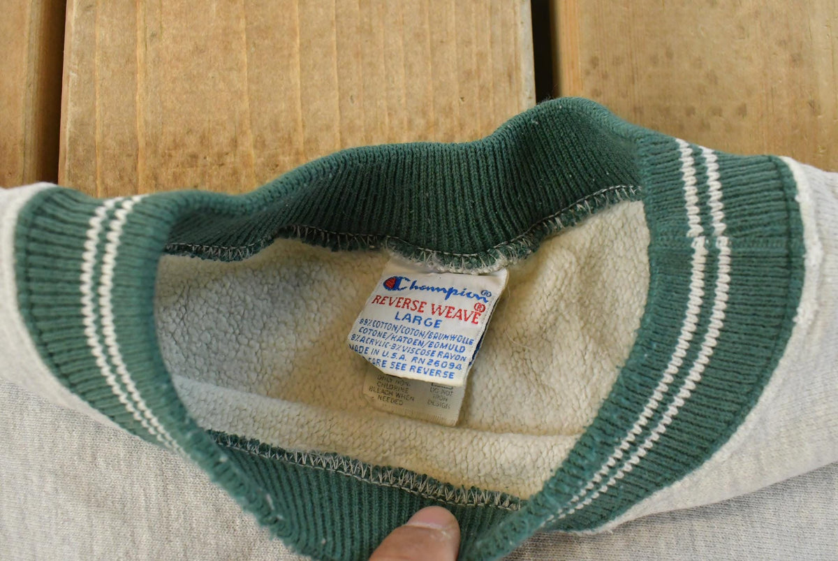 Vintage 1990s Champion Reverse Weave Crewneck Sweatshirt Men's Large from propervintagecanada