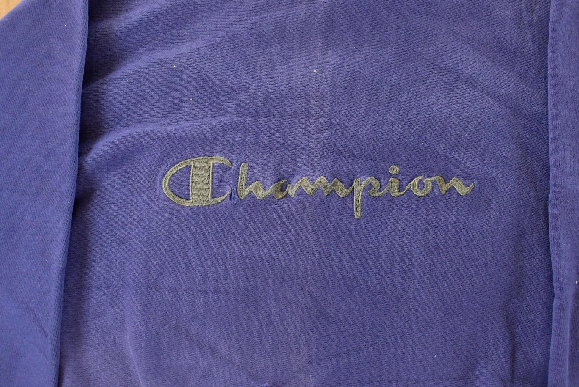 Vintage 1990s Champion Reverse Weave Crewneck Sweatshirt Men's XL from propervintagecanada