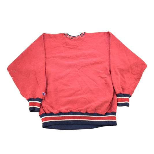Vintage 1990s Champion Reverse Weave Embroidered Logo Crewneck Sweatshirt Men's Large from propervintagecanada
