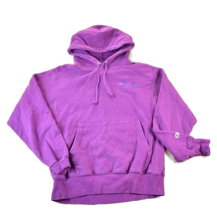 Vintage 1990s Champion Reverse Weave Hooded Sweatshirt Men's Medium from propervintagecanada