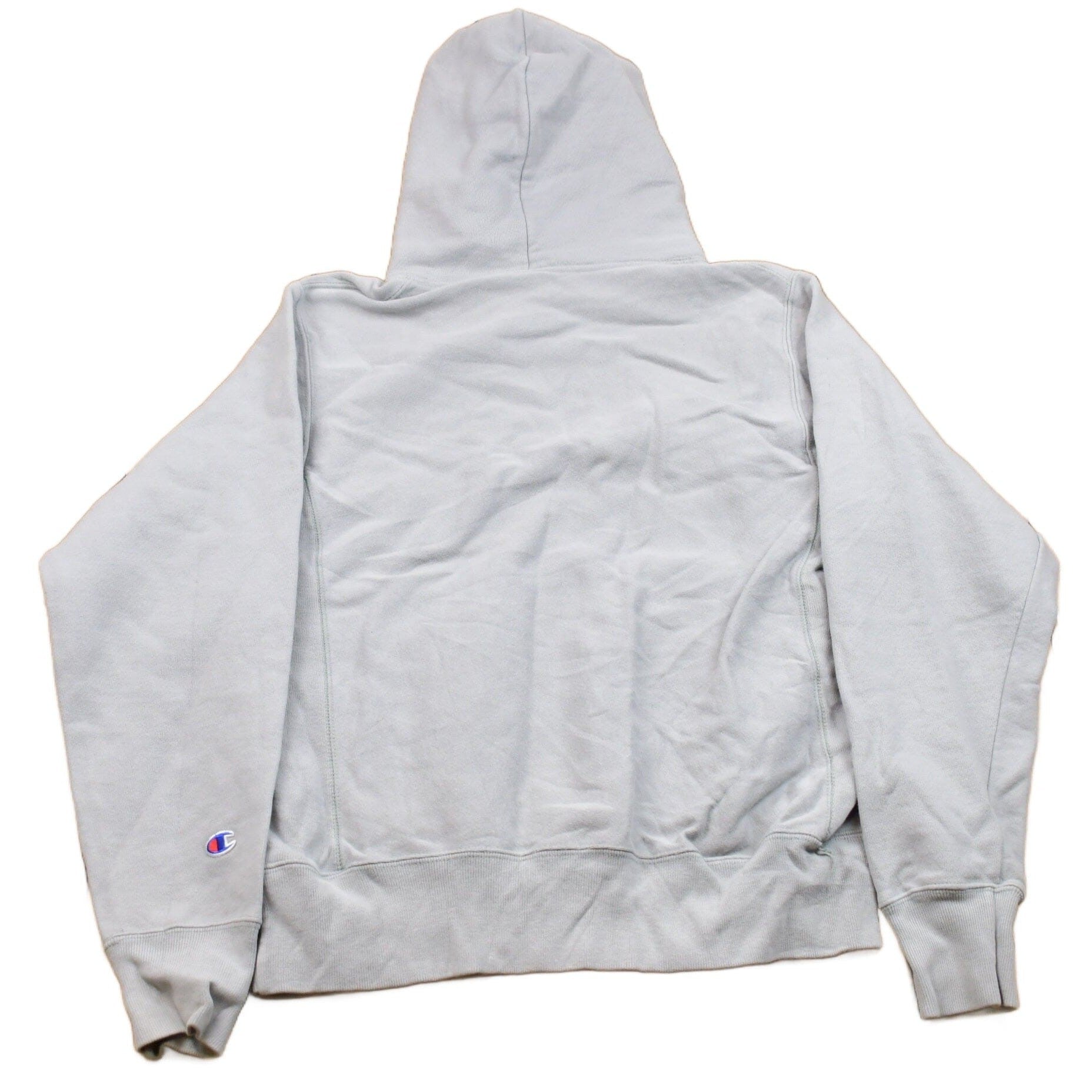 Vintage 1990s Champion Reverse Weave Hooded Sweatshirt Men's Small from propervintagecanada