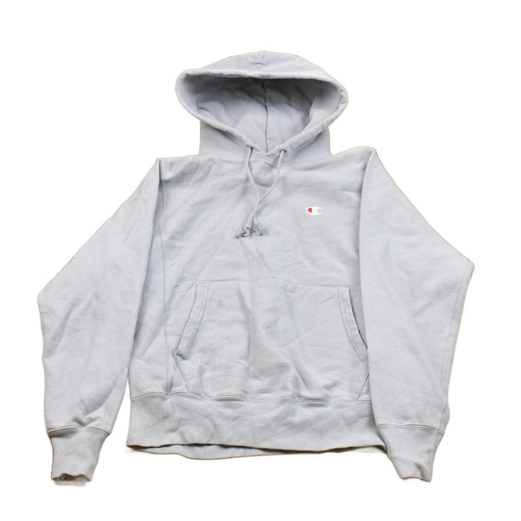Vintage 1990s Champion Reverse Weave Hooded Sweatshirt Men's Small from propervintagecanada
