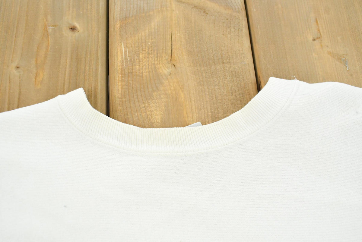 Vintage 1990s Champion Reverse Weave Logo Spellout Crewneck Sweater Men's L from propervintagecanada