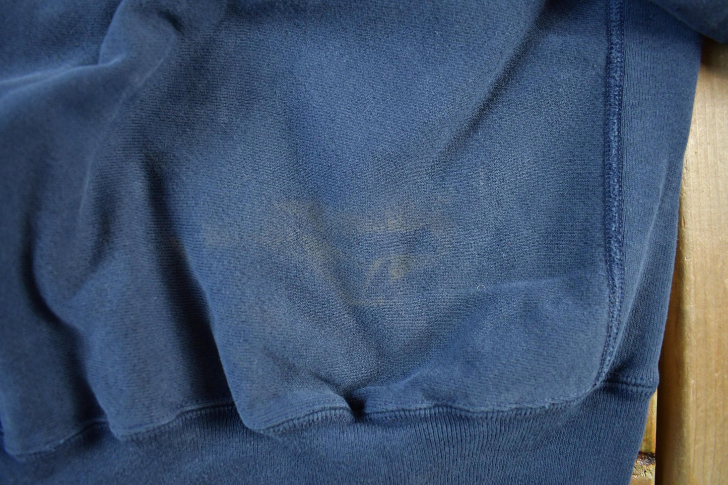 Vintage 1990s Champion Reverse Weave Navy Crewneck Sweatshirt Men's XL from propervintagecanada