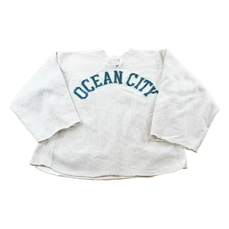 Vintage 1990s Champion Reverse Weave Ocean City New Jersey Maryland Crewneck Sweatshirt Men's M from propervintagecanada