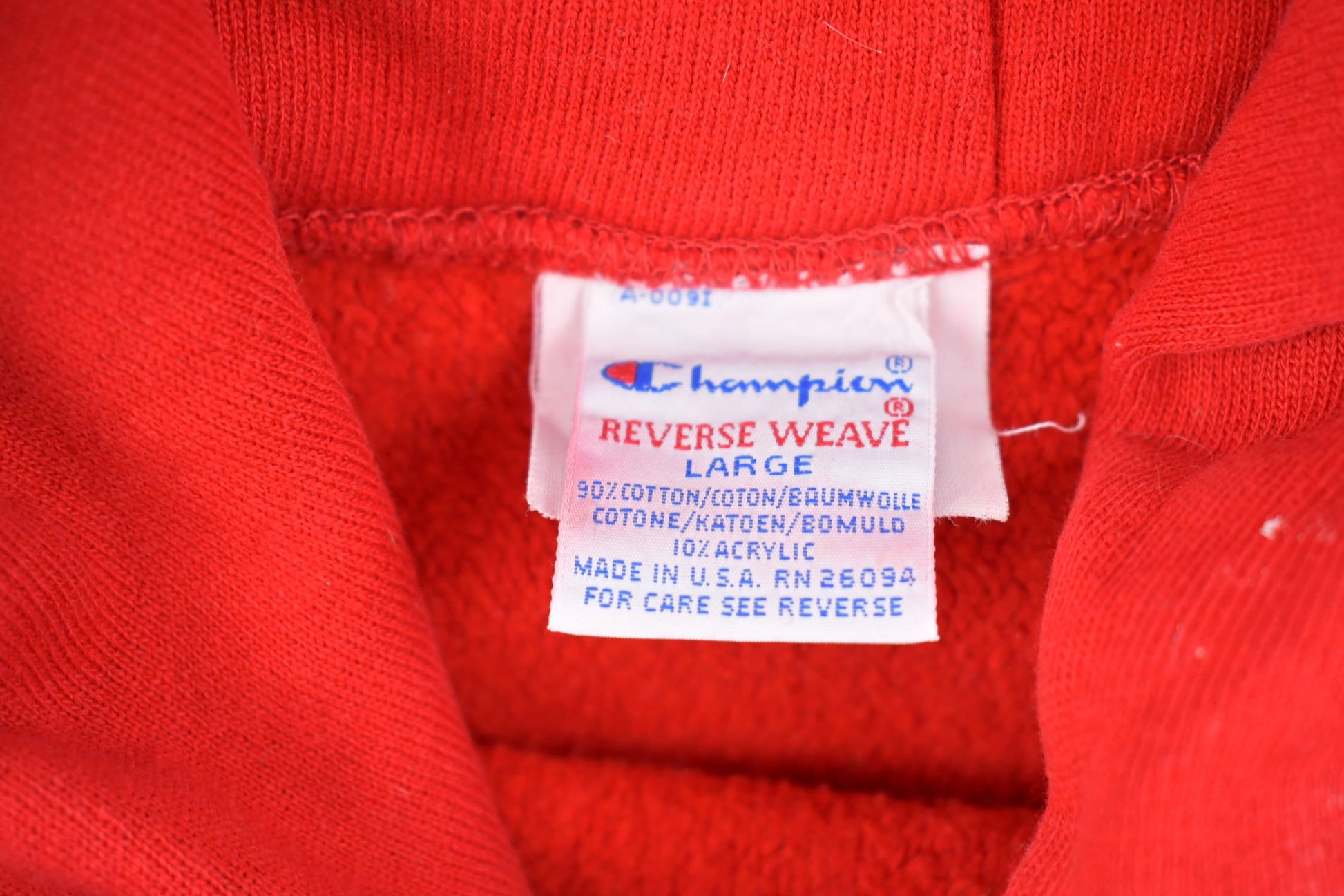 Vintage 1990s Champion Reverse Weave Ripon College Hoodie Men's Medium from propervintagecanada