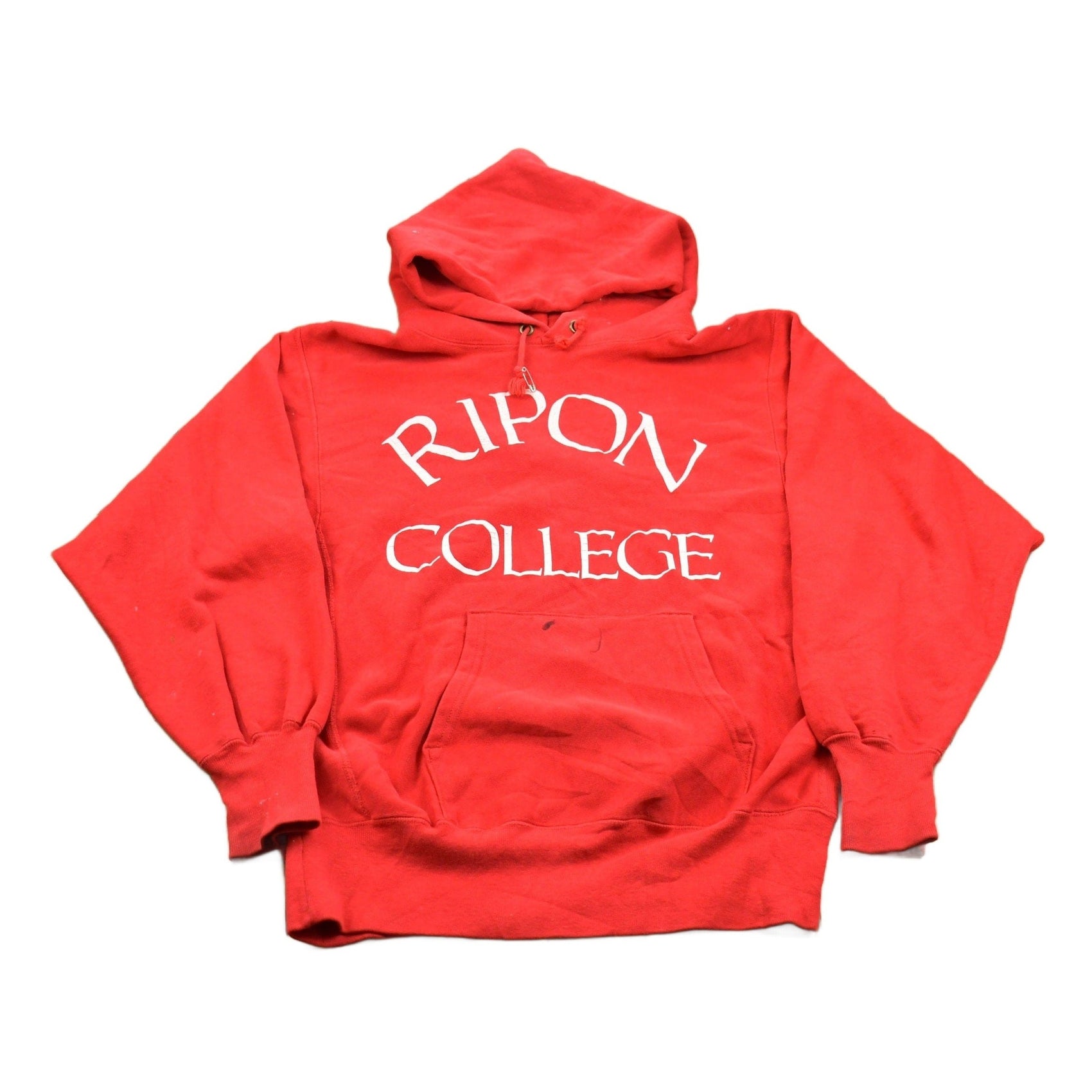 Vintage 1990s Champion Reverse Weave Ripon College Hoodie Men's Medium from propervintagecanada