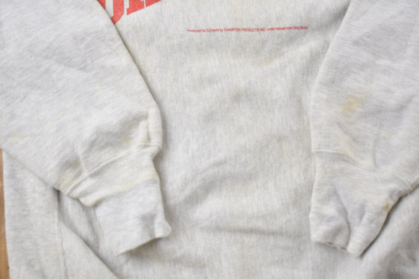 Vintage 1990s Champion Reverse Weave University of Ohio State Buckeyes Collegiate Crewneck Men's S from propervintagecanada