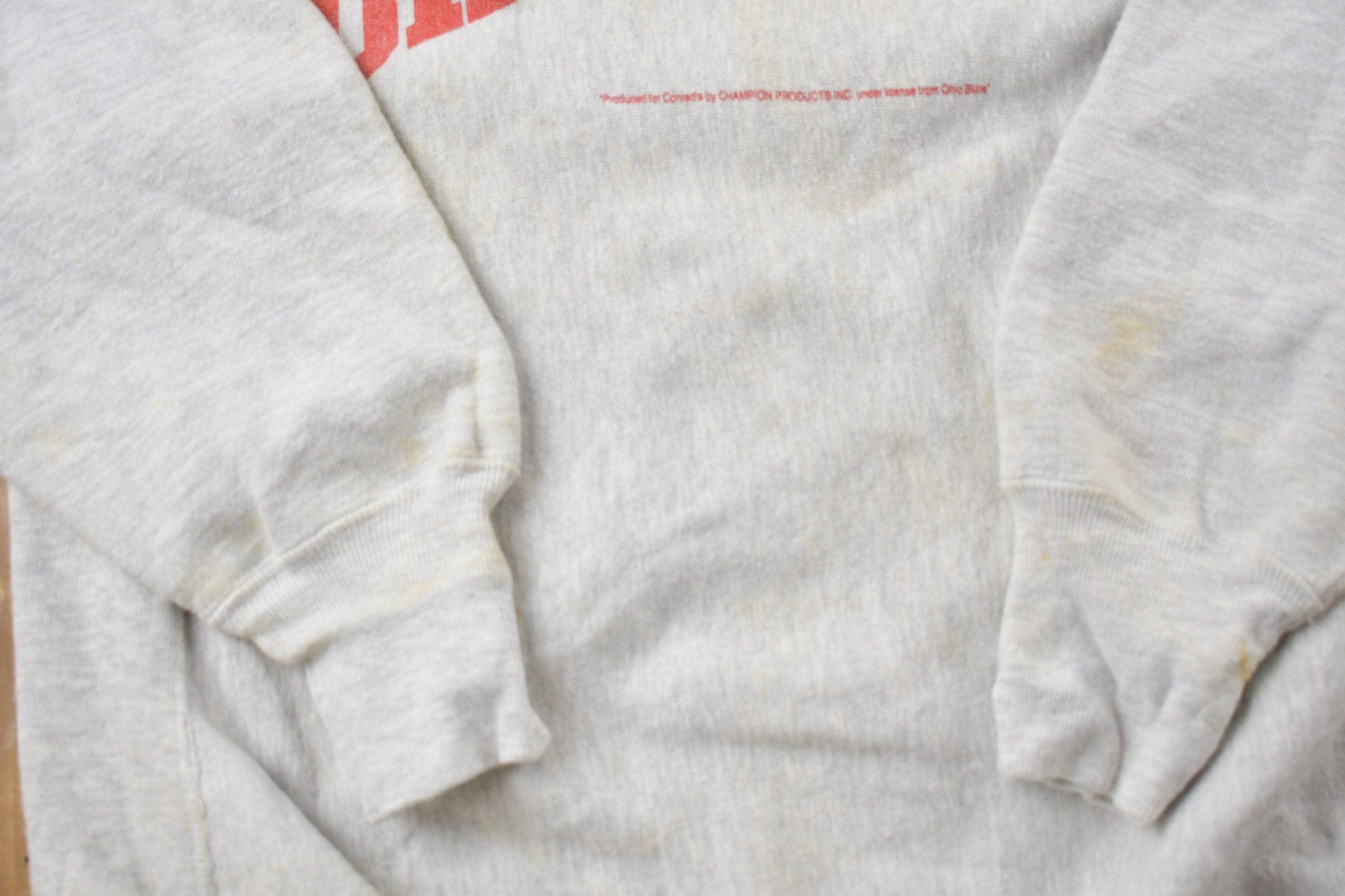 Vintage 1990s Champion Reverse Weave University of Ohio State Buckeyes Collegiate Crewneck Men's S from propervintagecanada