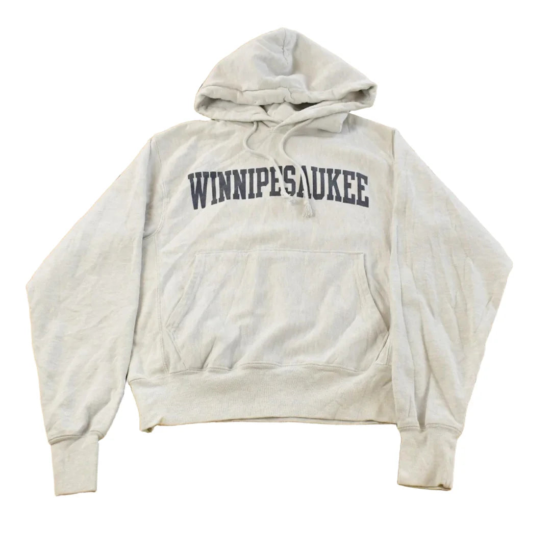 Vintage 1990s Champion Reverse Weave Winnipesaukee Hoodie Sweatshirt Men's S from propervintagecanada