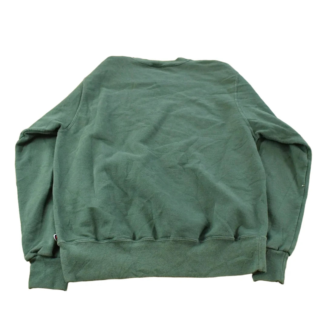 Vintage 1990s Champion Script Logo Crewneck Sweatshirt Men's Medium from propervintagecanada