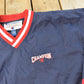 Vintage 1990s Champion Small Logo Pullover Jacket Men's XL / 90s Windbreaker / Streetwear / Basic Layering from propervintagecanada