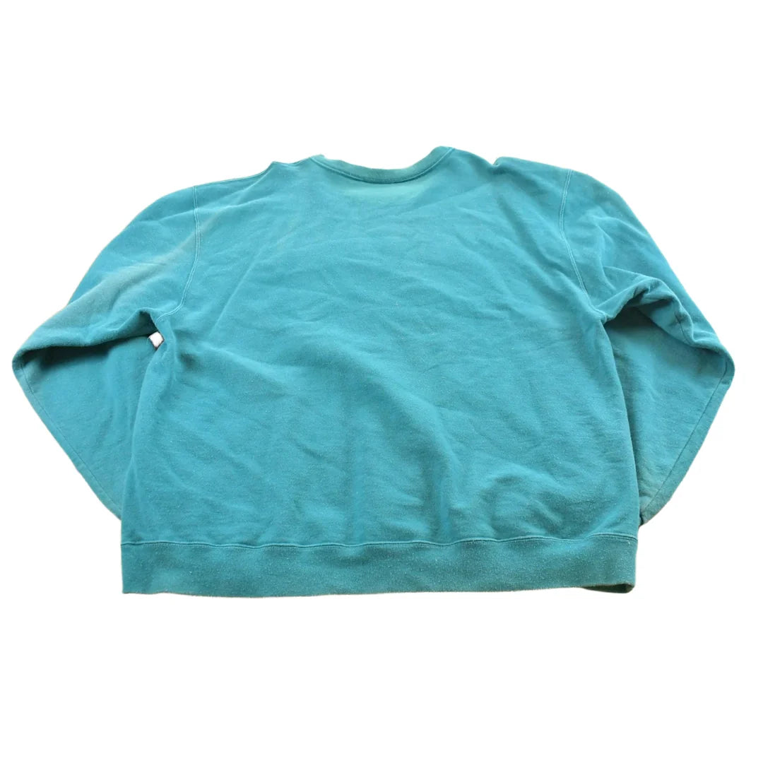 Vintage 1990s Champion Spellout Crewneck Sweatshirt Men's L from propervintagecanada