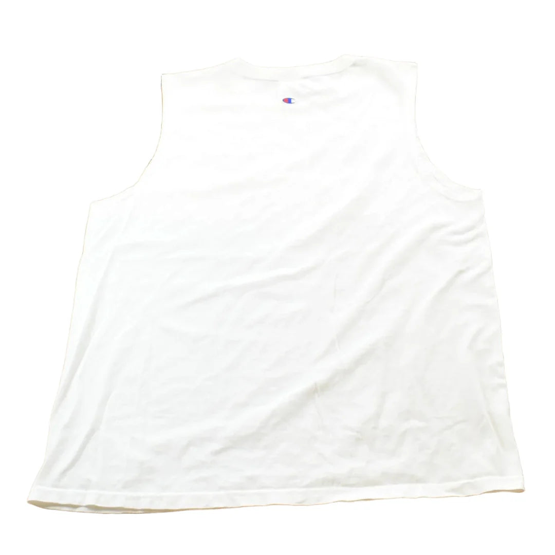 Vintage 1990s Champion Spellout Tank Top Men's L from propervintagecanada