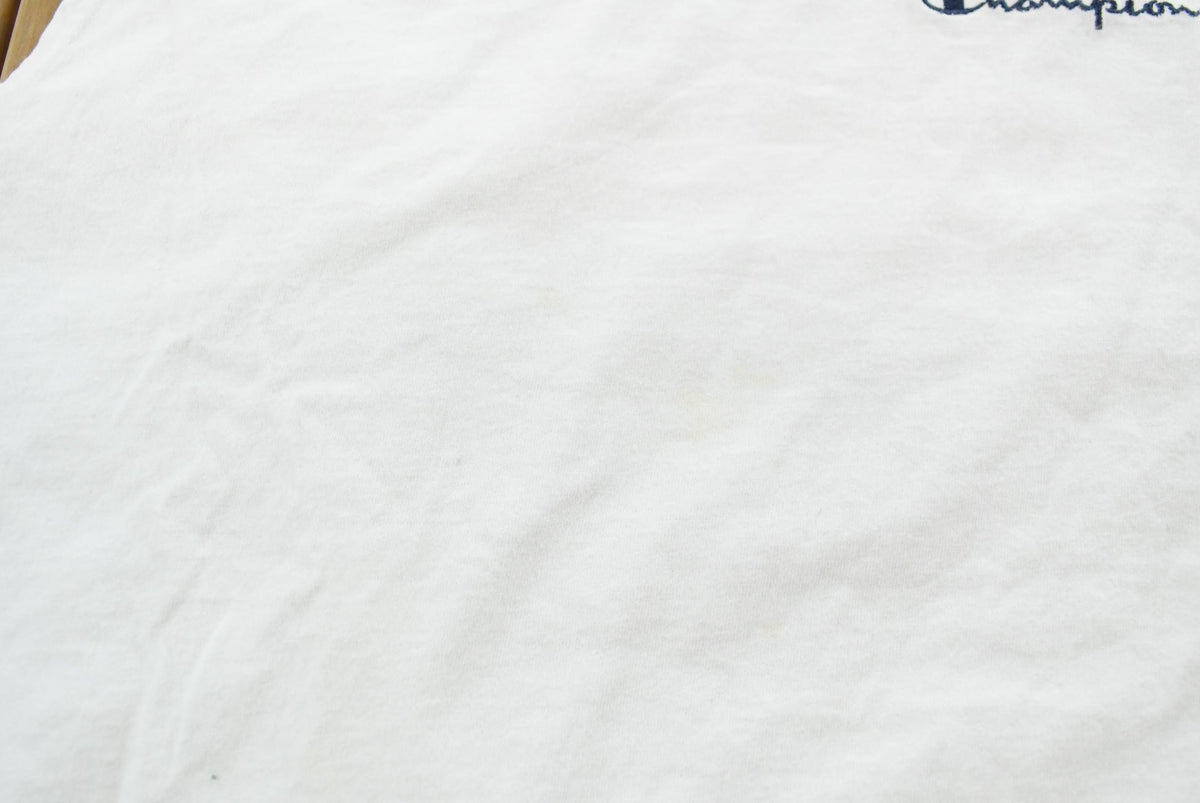 Vintage 1990s Champion Spellout Tank Top Men's L from propervintagecanada