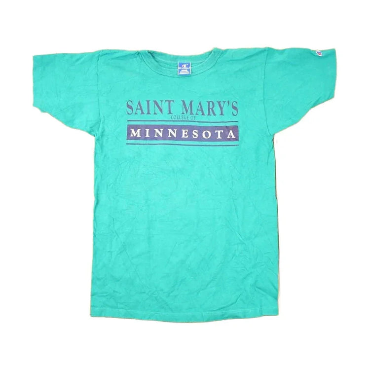 Vintage 1990s Champion St Mary's Minnesota Collegiate T-Shirt Men's S from propervintagecanada