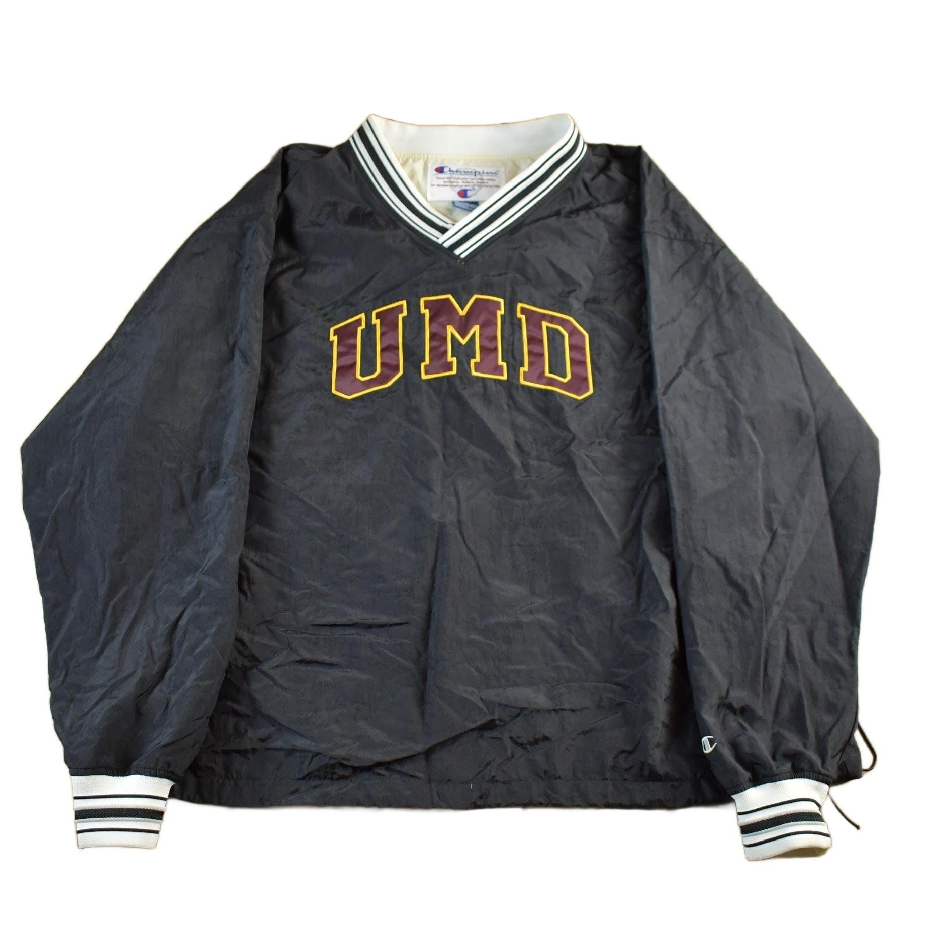 Vintage 1990s Champion University of Minnesota Duluth Champion Pullover Windbreaker Men's 2XL from propervintagecanada