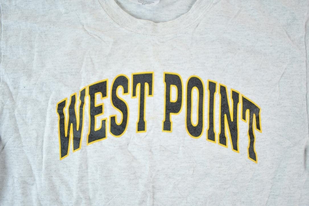 Vintage 1990s Champion west point University Collegiate T-Shirt Men's Small