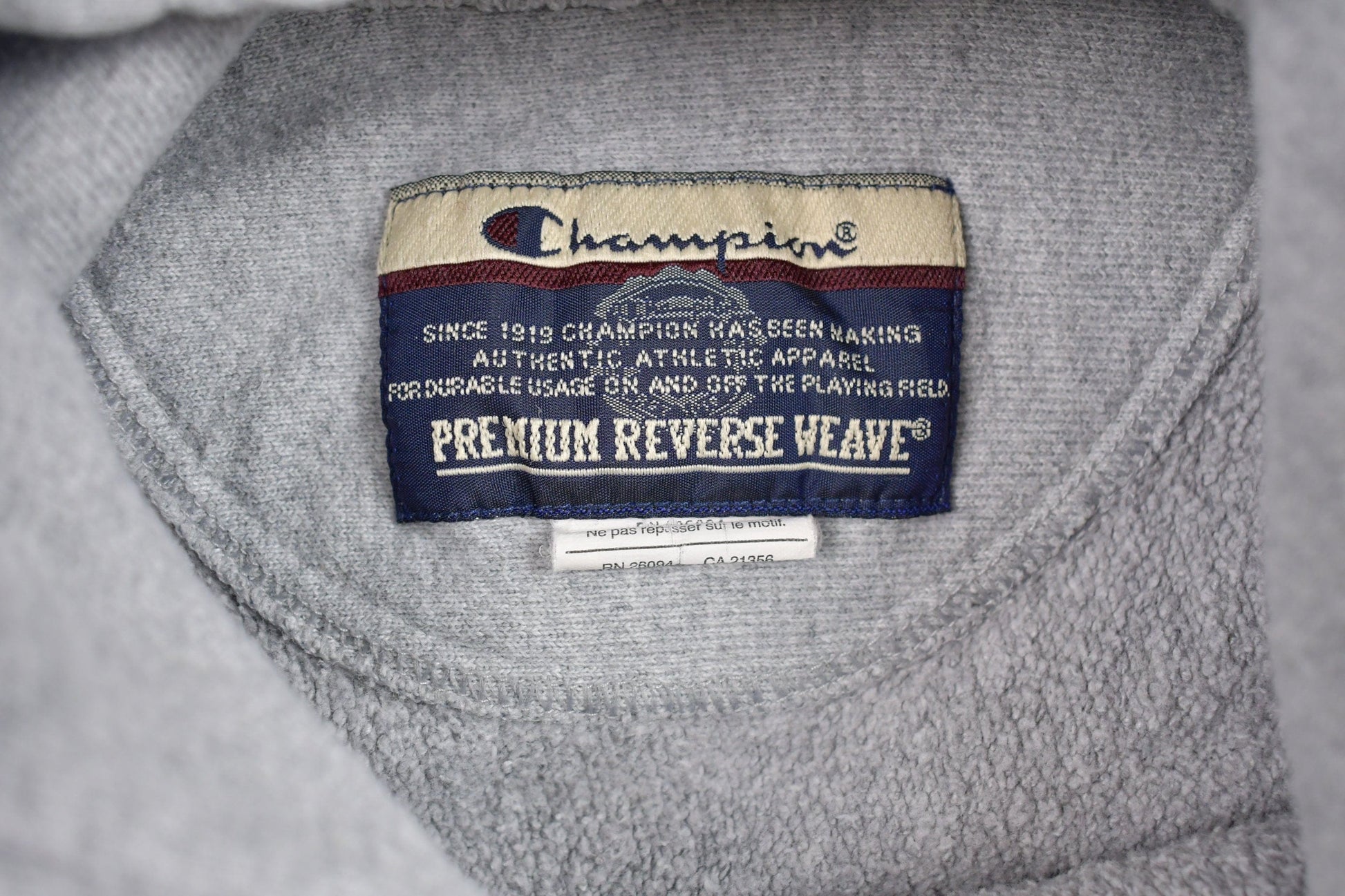 Vintage 1990s Champion Western Michigan University Hooded SweatshirtMen's Medium from propervintagecanada