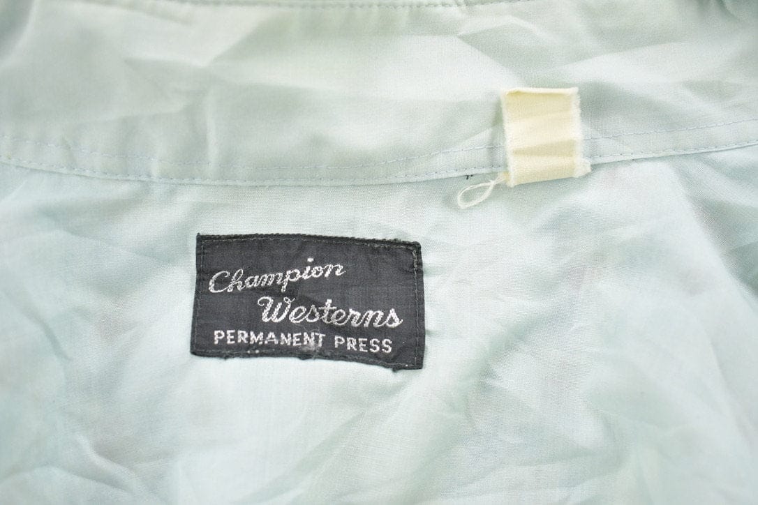 Vintage 1990s Champion Westerns Button Up Cowboy Shirt Men's XL from propervintagecanada