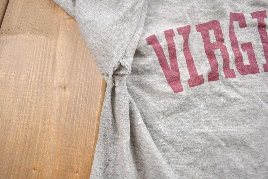 Vintage 1990s Champs Virginia Tech University Collegiate T-Shirt Men's Medium from propervintagecanada