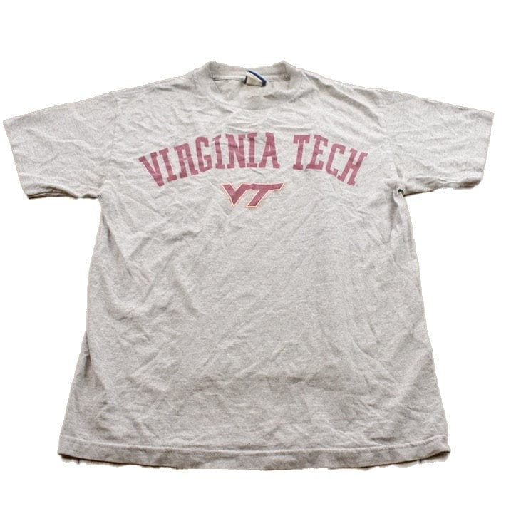 Vintage 1990s Champs Virginia Tech University Collegiate T-Shirt Men's Medium from propervintagecanada