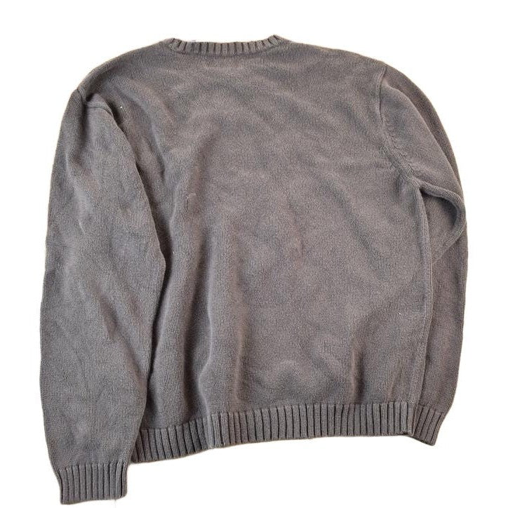 Vintage 1990s Chaps Knit Abstract Pattern Crewneck Sweater Mens M from propervintagecanada