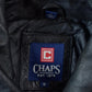 Vintage 1990s Chaps Leather Zip Up Jacket Men's Medium from propervintagecanada