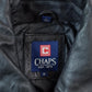 Vintage 1990s Chaps Leather Zip Up Jacket Men's Medium from propervintagecanada