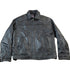 Vintage 1990s Chaps Leather Zip Up Jacket Men&