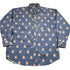 Vintage 1990s Chaps Ralph Lauren All Over Print Button Up Shirt Men&