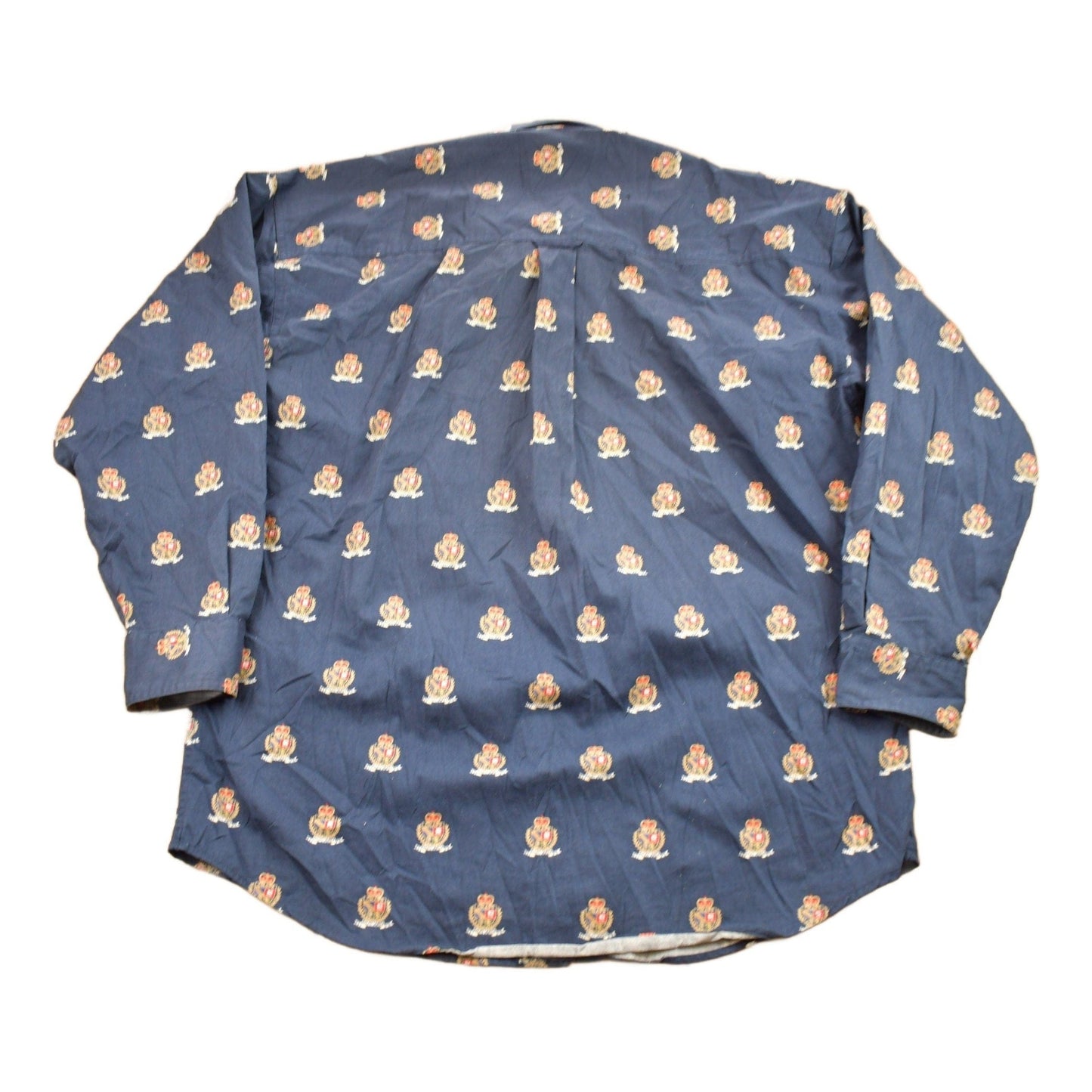 Vintage 1990s Chaps Ralph Lauren All Over Print Button Up Shirt Men's XL from propervintagecanada