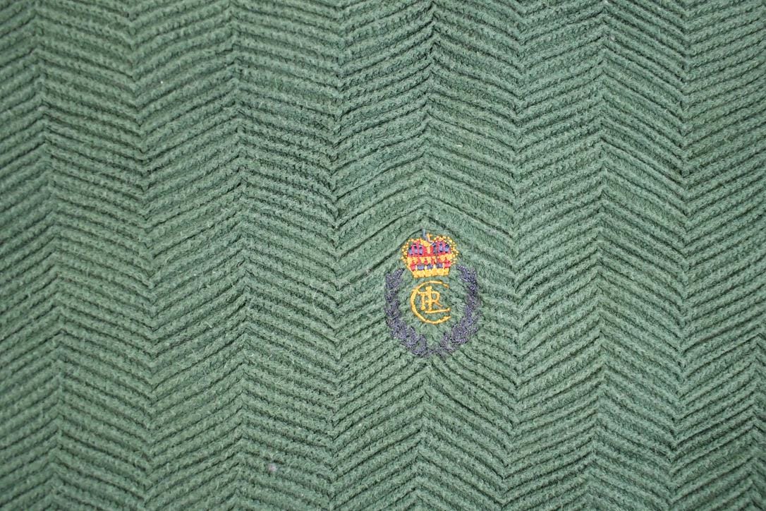 Vintage 1990s Chaps Ralph Lauren Chunky Knit Crewneck Sweater Men's L from propervintagecanada