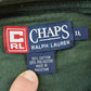 Vintage 1990s Chaps Ralph Lauren Distressed Crewneck Sweatshirt Men's XL from propervintagecanada